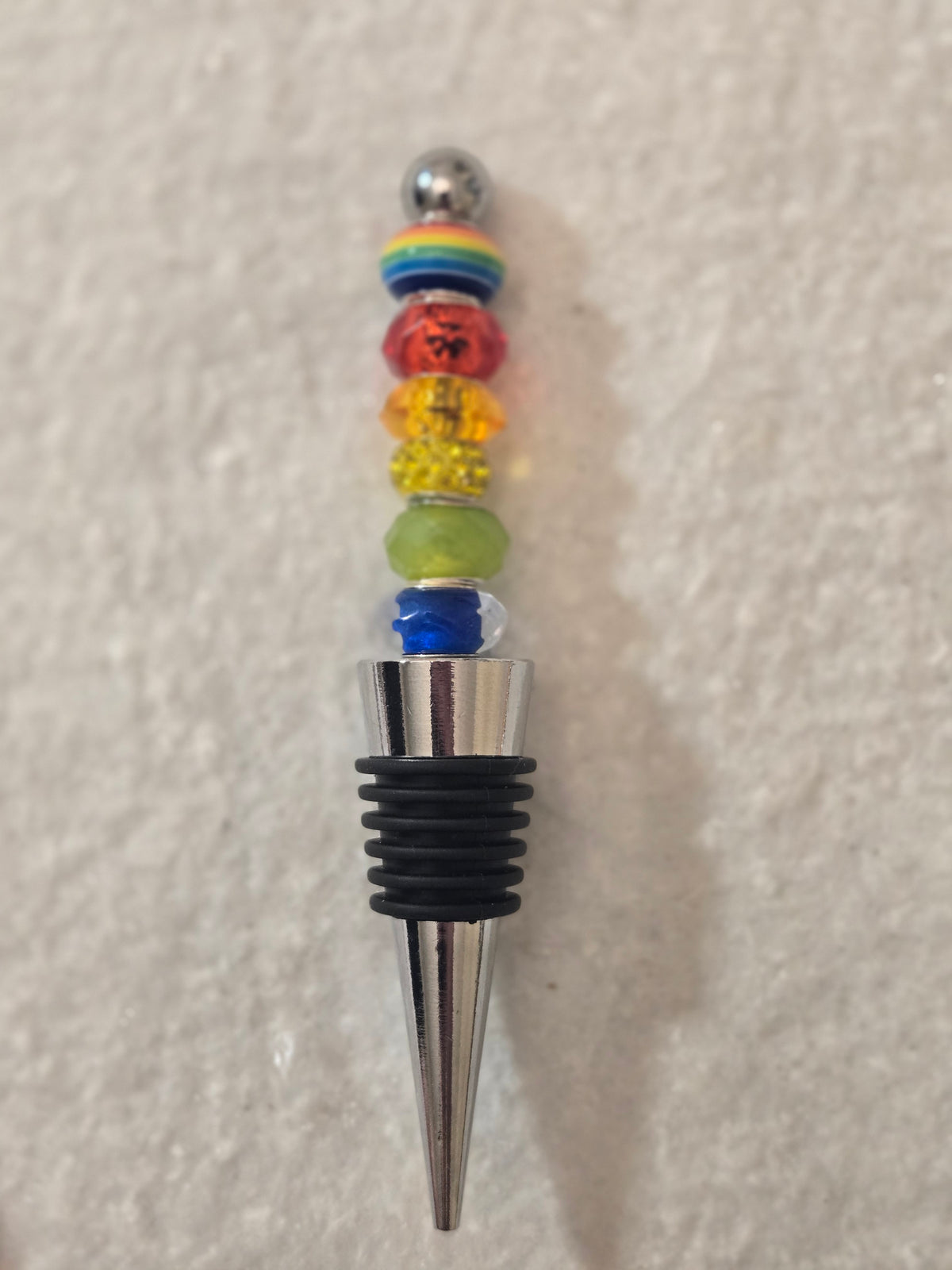 W5 Rainbow Wine Bottle Stopper