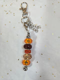 F10 Cleveland Football Short Beaded Keychain