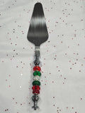 DS3 Christmas Beaded Dessert Server