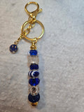 GL9 Hanukkah Beaded Keychain