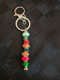 SL41 Christmas Beaded Keychain #2